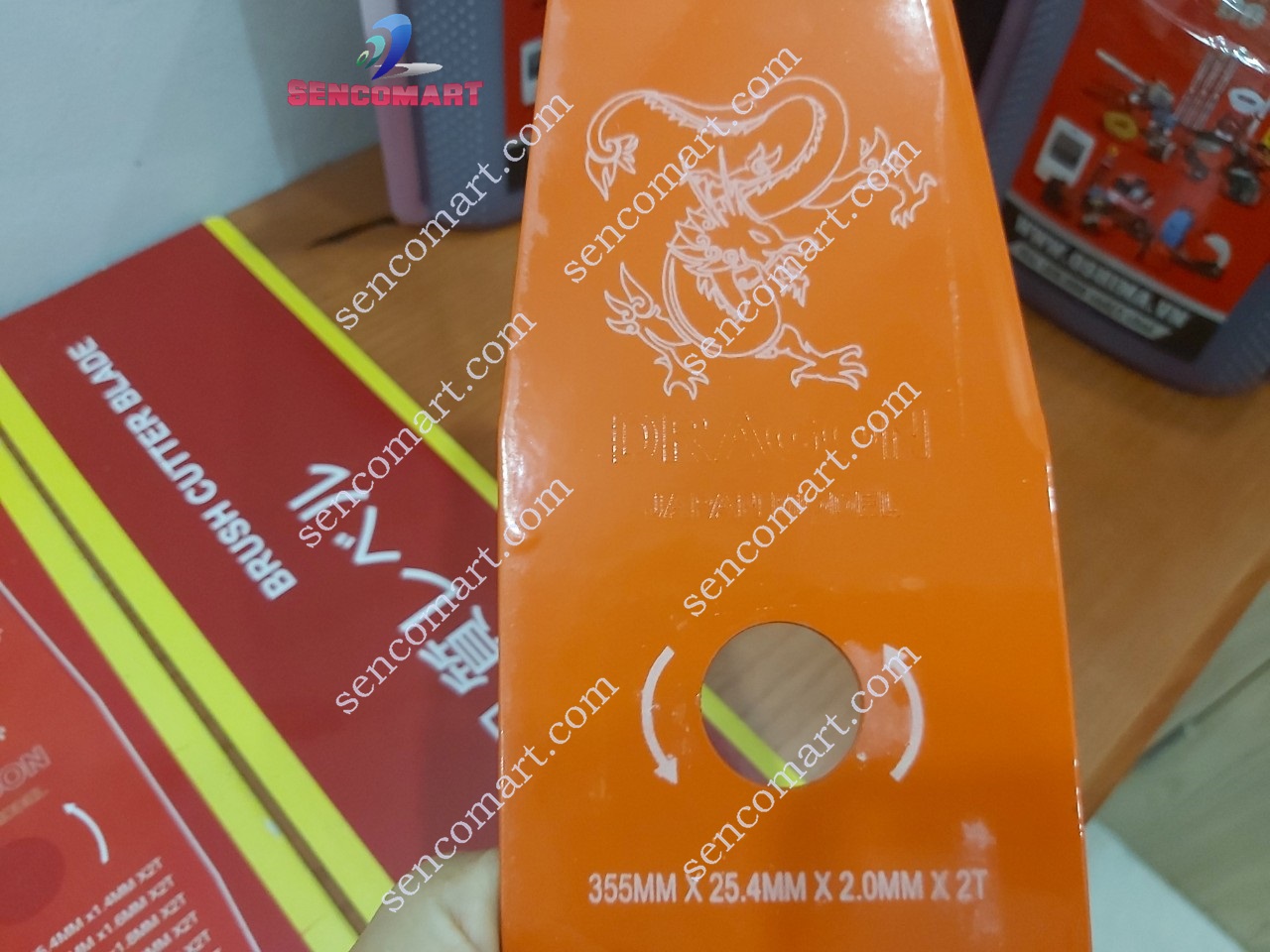 Lưỡi cắt cỏ Chữ Nhật- Lưỡi cắt cỏ chữ nhật Dragon Xuất xứ Nhật Bản