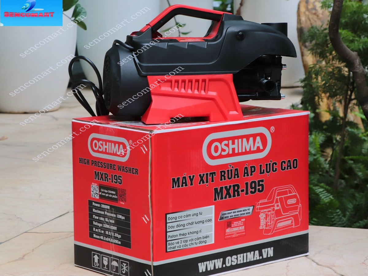 Máy rửa xe Oshima MRX195