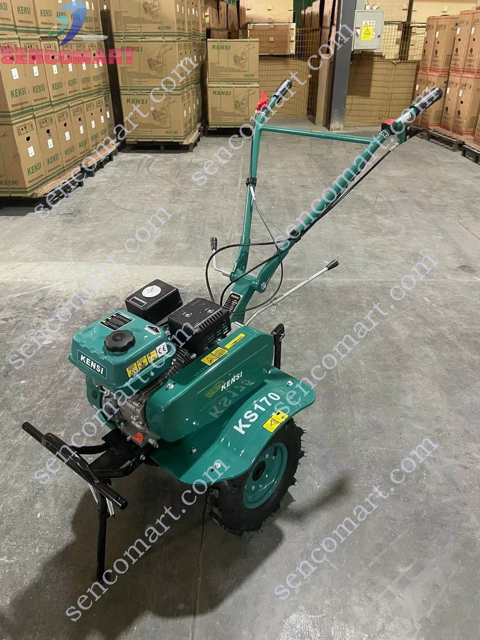 Máy xới đất chạy xăng KENSI KS170 dây curoa