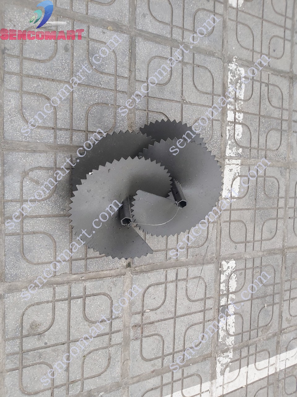 Bộ tạo rãnh lắp máy xới đất đa năng, bộ răng xoắn lắp máy cày