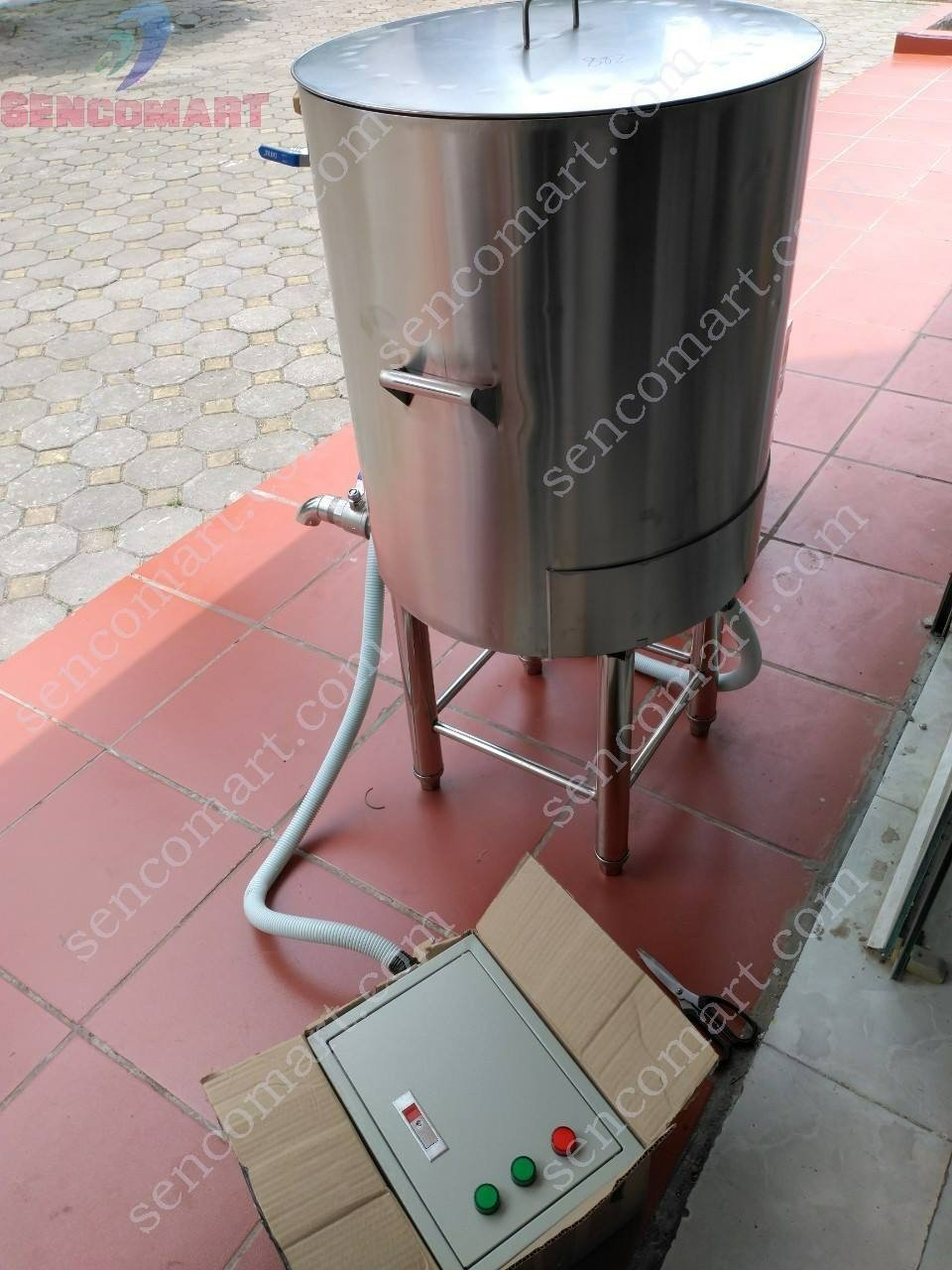 Nồi Nấu Sữa Đậu Nành 60L Chống Khê Dễ Vận Hành