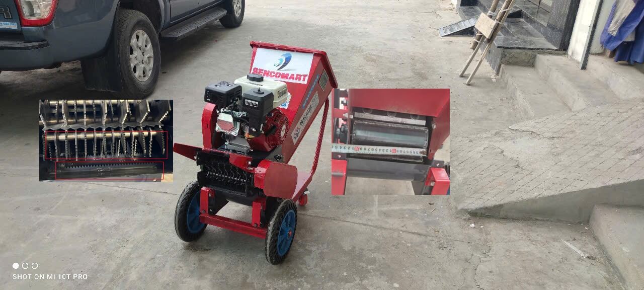 Mới! Máy băm nghiền cành cây sử dụng 2 bộ dao đặc biệt hiệu quả SENCO-2CN-7HP