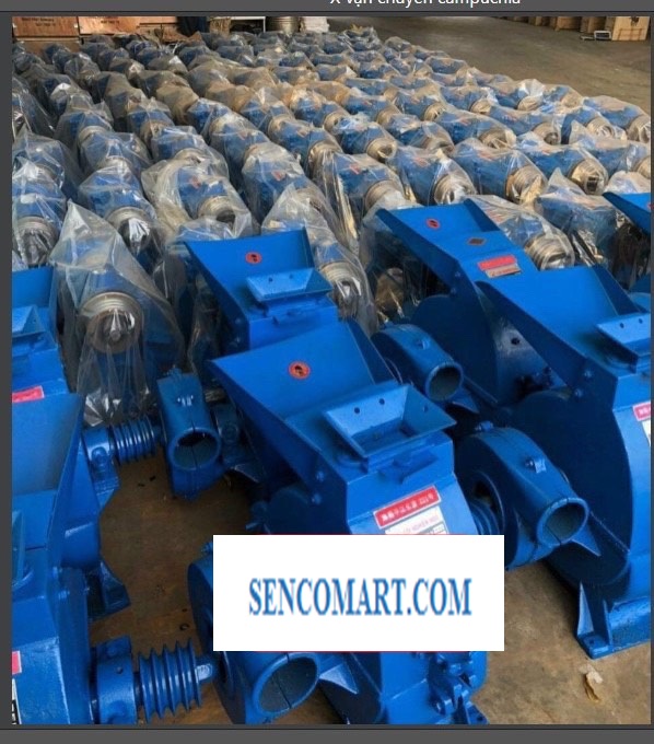 Máy nghiền thức ăn chăn nuôi thành bột mịn 12 búa SC12 ( đã có motor toàn phát)
