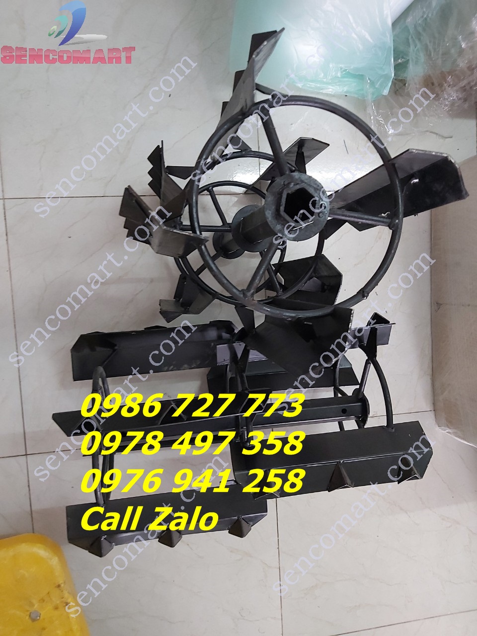 Bánh lồng ruộng nước dùng cho máy xới đất chạy dầu 178 186 hàng nhập khẩu