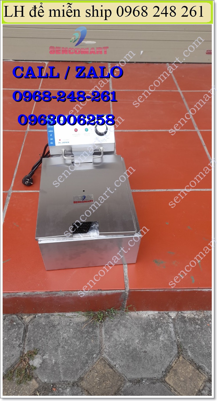 Bếp chiên điện đơn 6 lít hàng cao cấp Yili Cn Nhật Bản