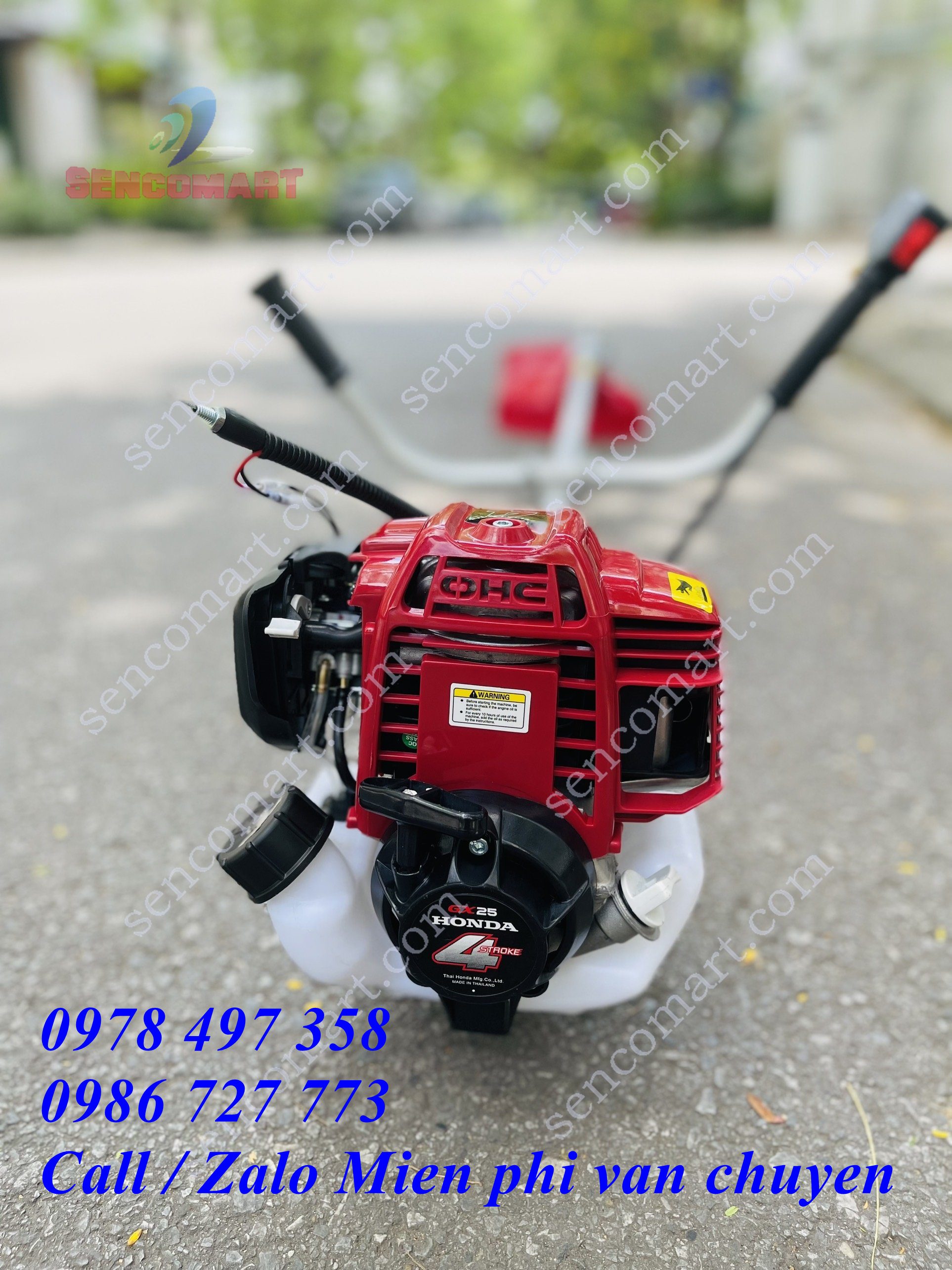 MÁY CẮT CỎ ĐEO VAI 4 THÌ  GX35 (Trung Quốc)