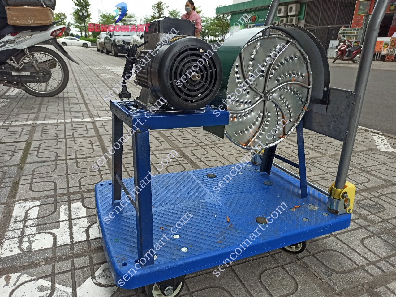 Máy thái sợi củ quả SENCO CQ750, máy thái rau quả, máy ruôi sắn, khoai, cà rốt