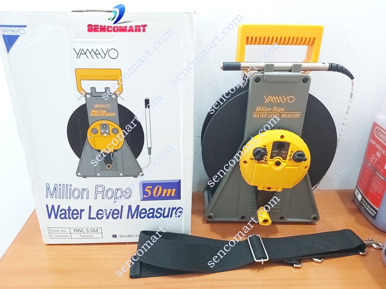 Thước đo mực nước ngầm Yamayo RWL100 Xuất xứ Nhật Bản- Máy đo mực nước giếng 100M