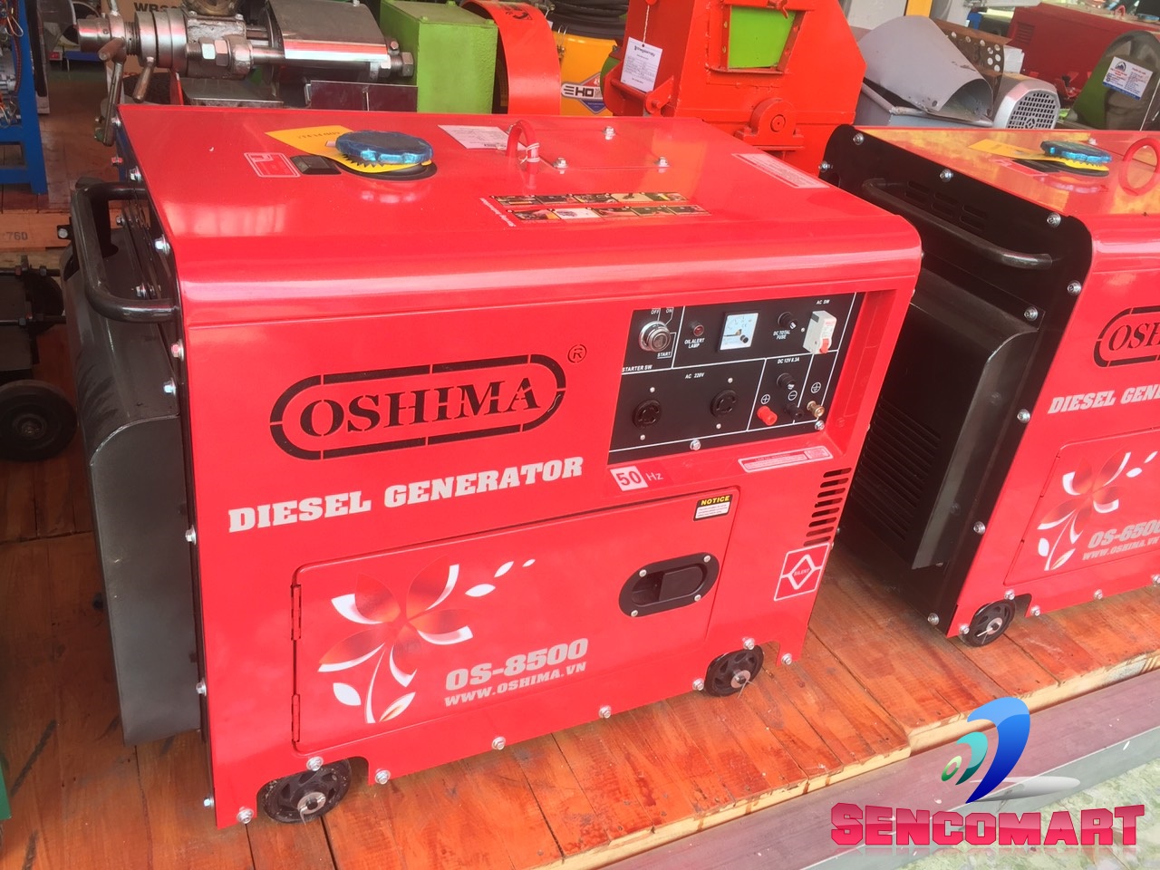 Máy phát điện oshima 6500 công suất 5kw mẫu mới nhất hiện nay