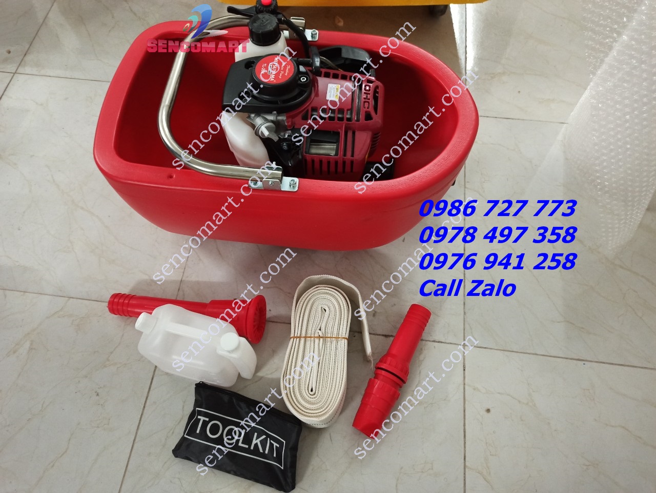 Máy bơm thuyền thả nổi động cơ 4 thì Mitsuyama TL35