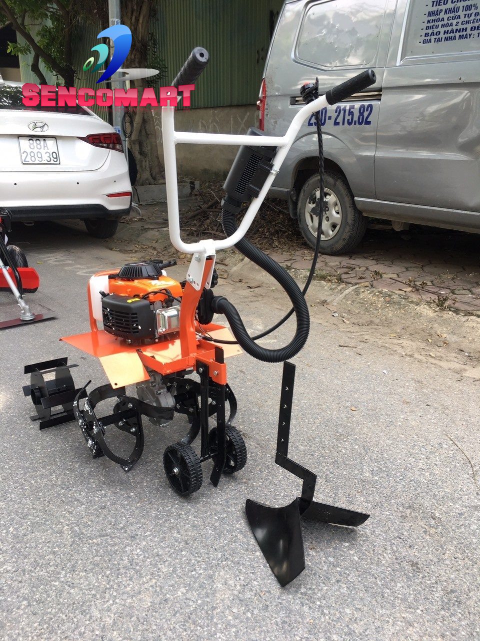 Máy Xới Đất, Tạo Luống Mitsubishi TB43 Nhật Bản