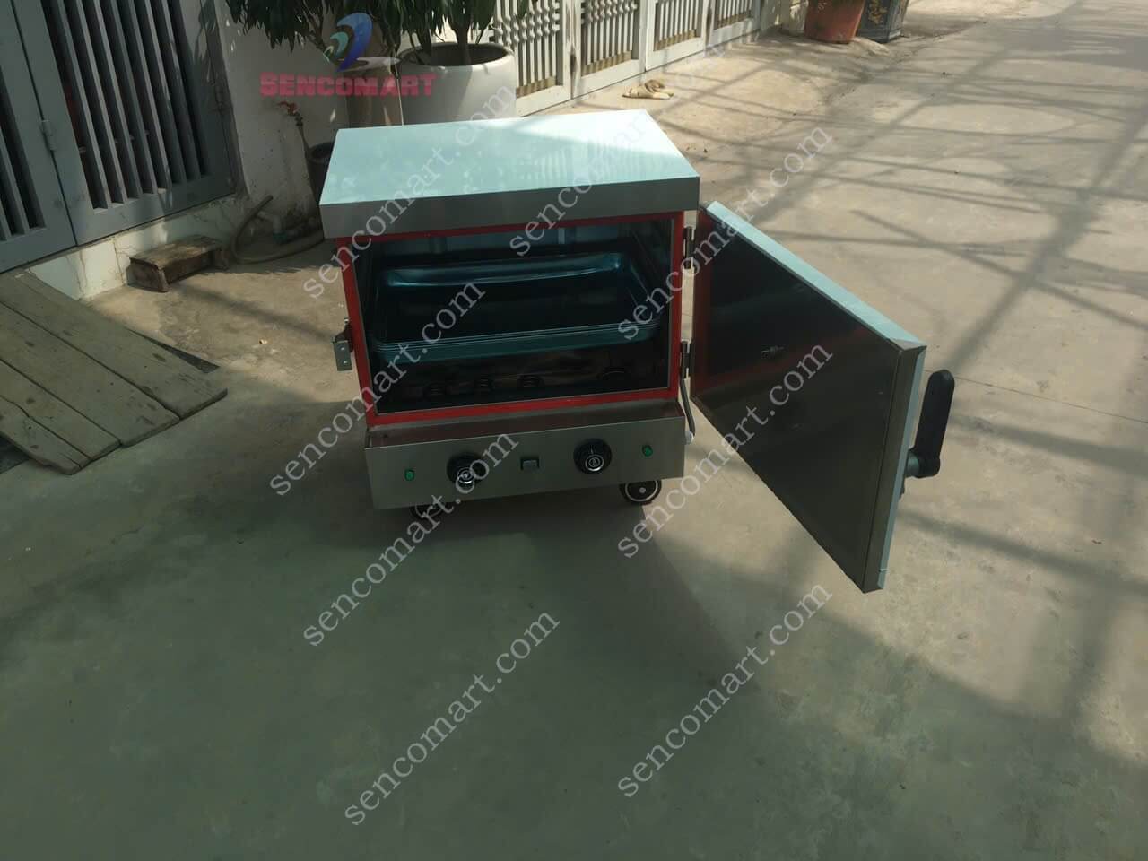 TỦ NẤU CƠM 4 KHAY CHỨA 3,5KG GẠO