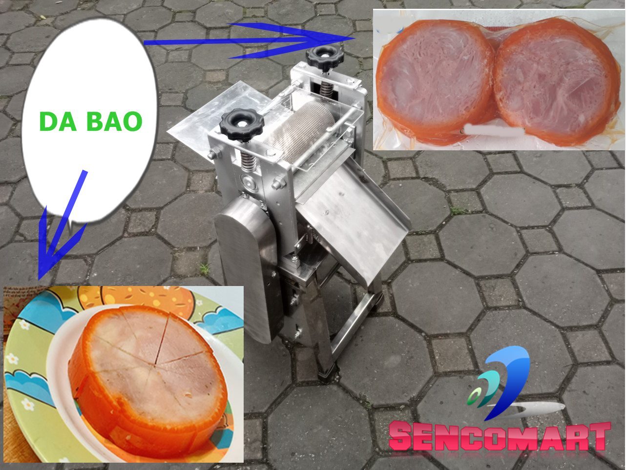 Máy tách mỡ ra khỏi bì lợn chạy điện gia đình