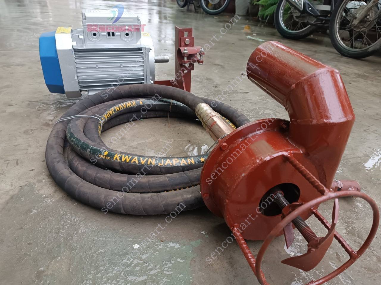 Máy hút bùn chất thải dây cáp mềm HBM-34M