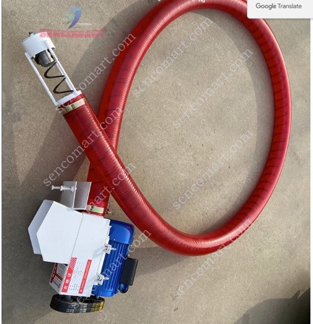 Máy hút ngô thóc, cà phê  cáp mềm 6m năng suất 3 tấng/ giờ