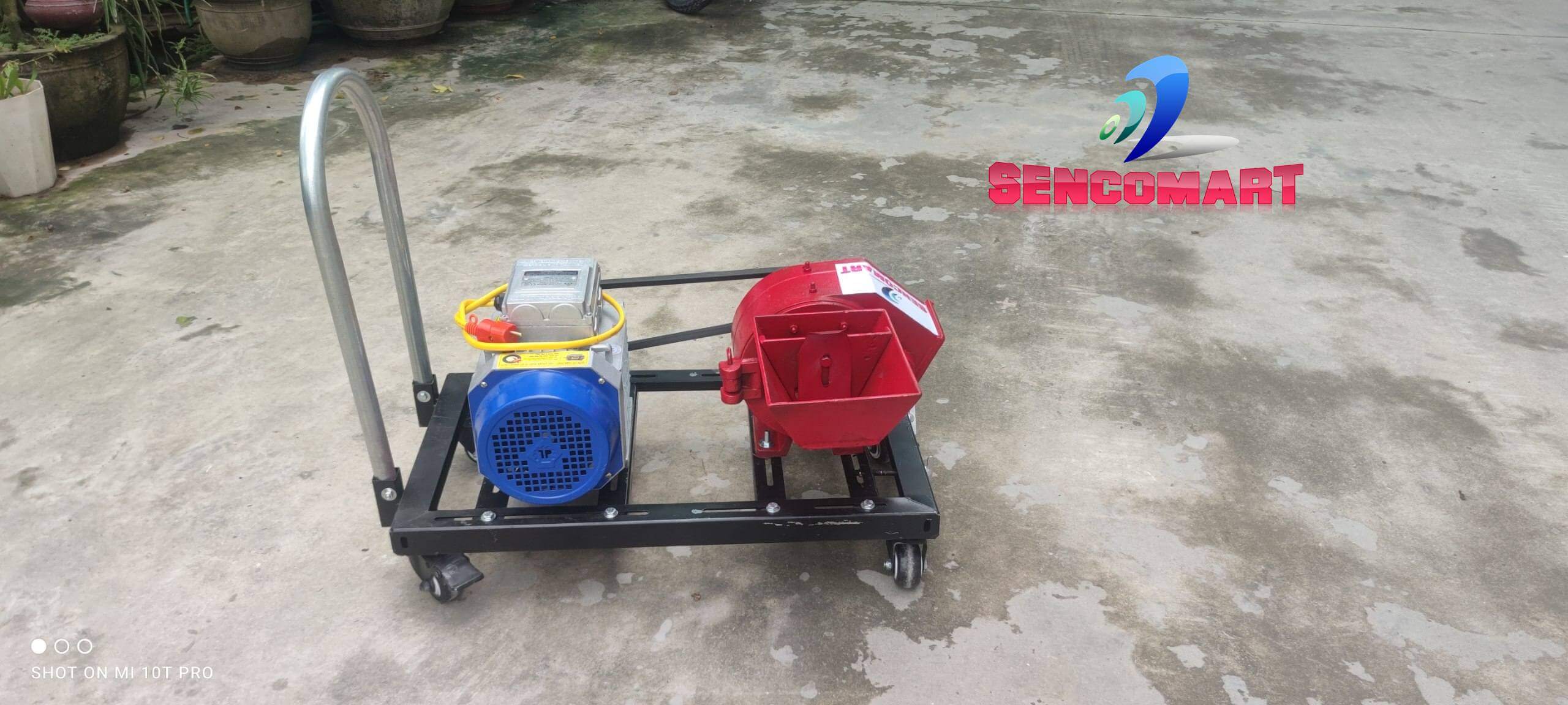 Máy Nghiền Bột Ngũ Cốc Gang Đỏ – Nghiền Mịn, Nhanh, Hiệu Quả