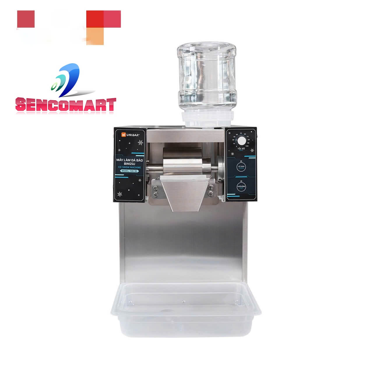 Máy Làm Kem Tuyết, Kem Sợi Công Suất 1200w SENCO-30SLK