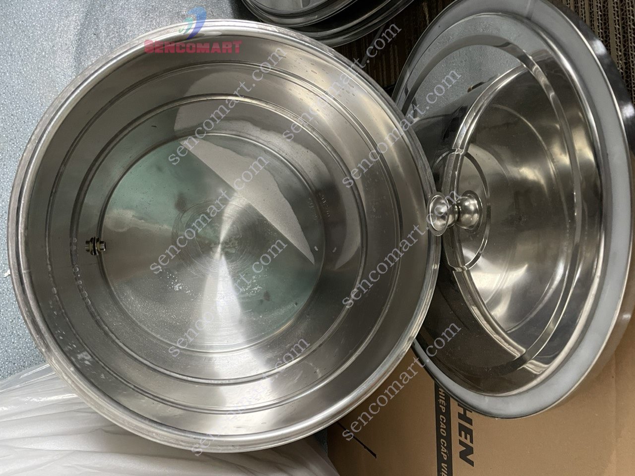 Nồi nấu cháo 20L dùng điện gia đình 220v