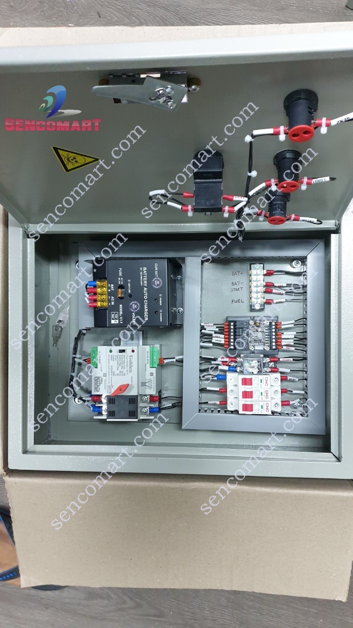 Tủ ATS lắp cho máy phát điện 1 pha, 3 pha