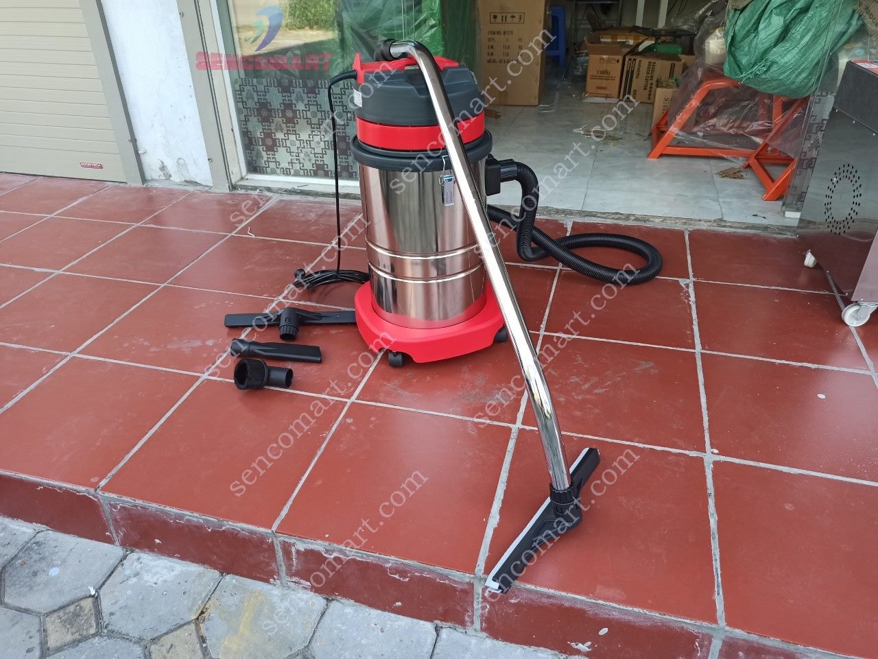 Máy Hút Bụi Ướt và Khô Công Nghiệp 80 lít Camry BF-585-3