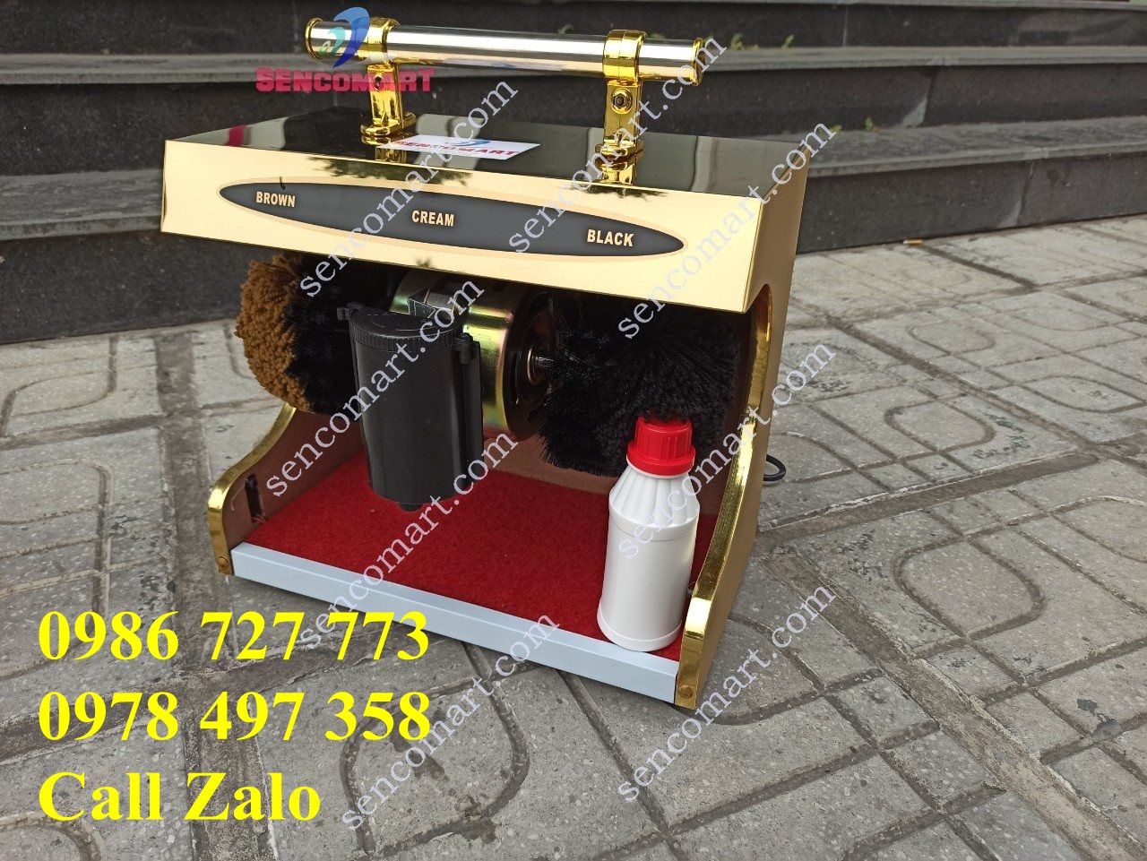 Máy đánh giày mini hàng cao cấp làm quà tặng Sếp- Máy đánh giày cho công ty, nhà hàng, gia đình
