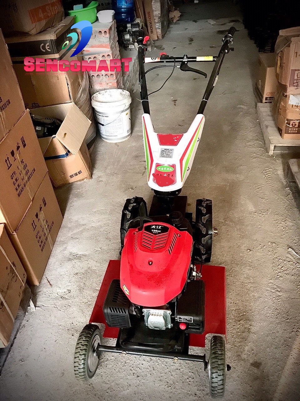 Máy Cắt Phát Cỏ Trục Băm Kawasaki 7HP TB700