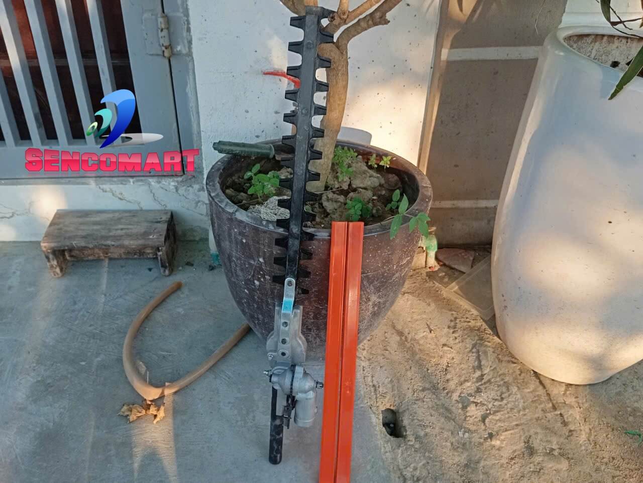 Bộ tỉa cành cây trên cao lắp thay đầu máy cắt cỏ đủ các loại phi khía