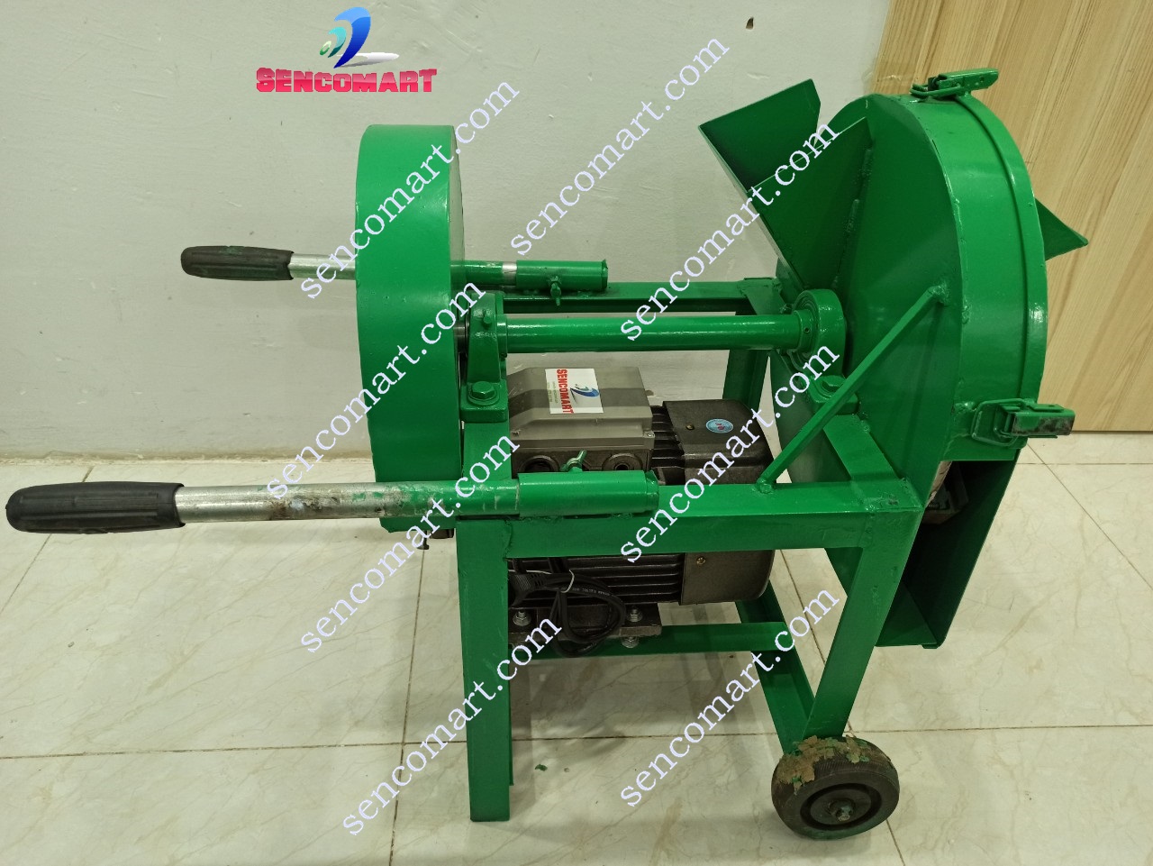 Máy Thái Thuốc Nam - Bắc Loại Lớn 4 Lưỡi dao 2 Chức Năng Thái Lát- Thái Khúc