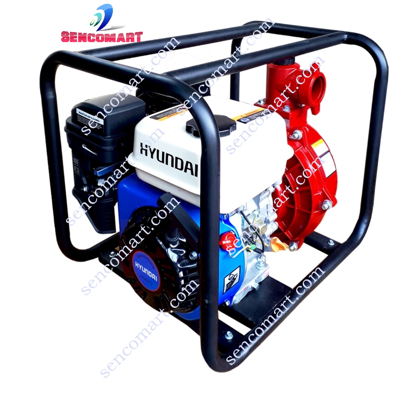 Máy Bơm Tăng Áp Hyundai 7HP HGP50-YB50- Máy bơm phòng cháy chữa cháy