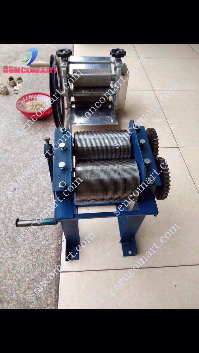 Máy thái bì thép quay tay- Máy cắt bì heo làm nem các loại- Máy thái da lợn bằng thép