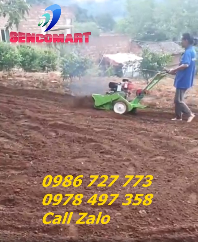 Máy phát cỏ trục băm cao 1m chạy dầu Yamaha 70