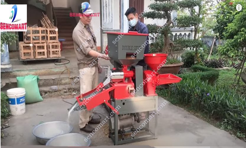 MÁY XÁT GẠO TOÀN PHÁT SC1000- HOÀNG ĐẾ 4 CHỨC NĂNG