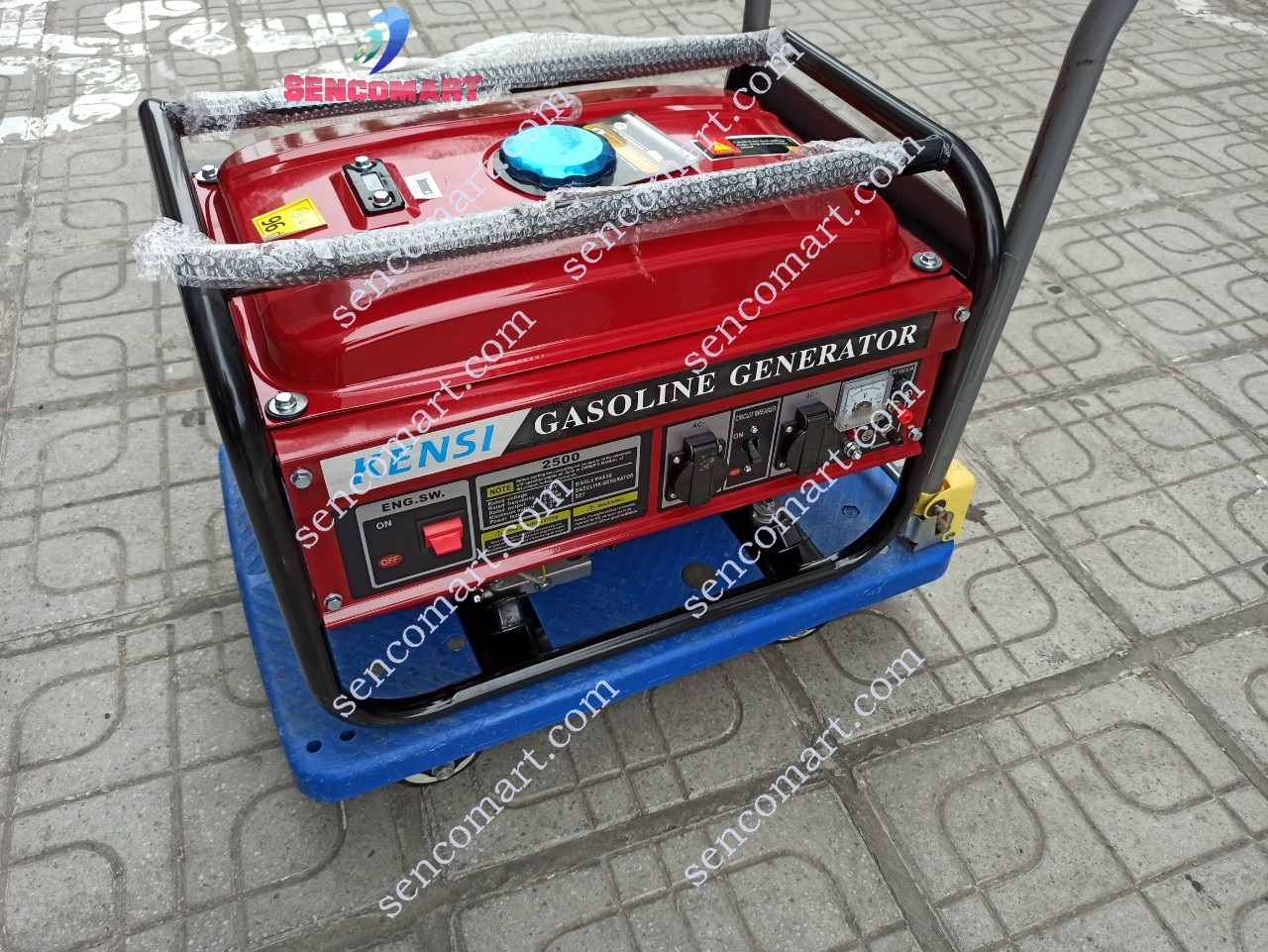 Máy Phát Điện Chạy Xăng 2Kw Kensi 2500 Hàng Nhập Khẩu