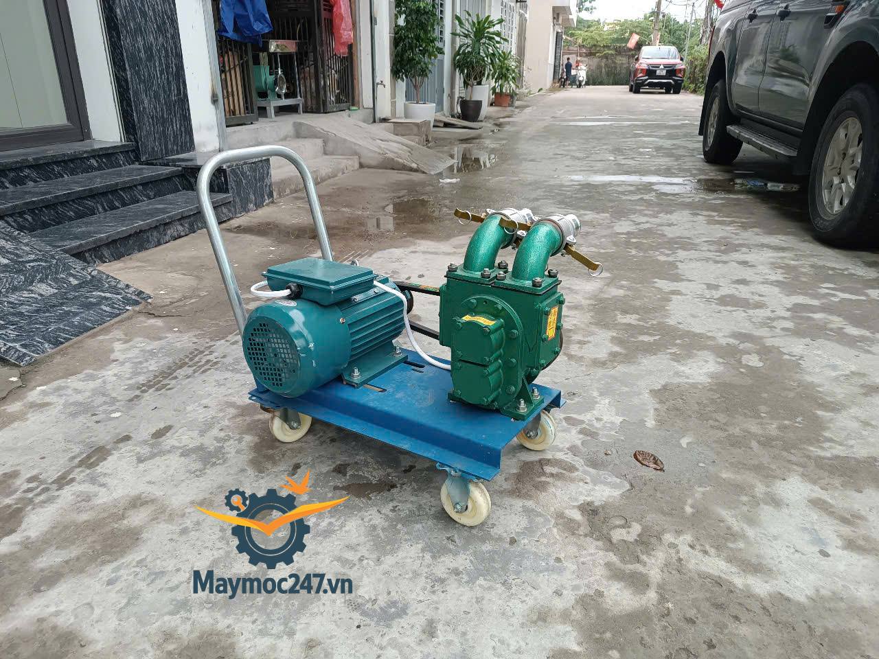 Giải quyết vấn đề bùn thải với máy hút bùn 50mm chuyên nghiệp