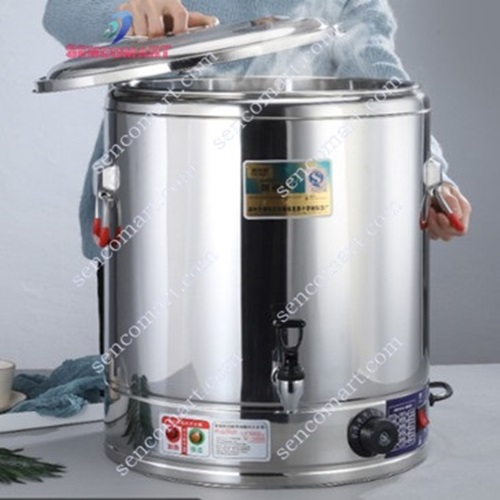 NỒI NẤU PHỞ MÂM NHIỆT 15 LÍT ĐẶT BÀN