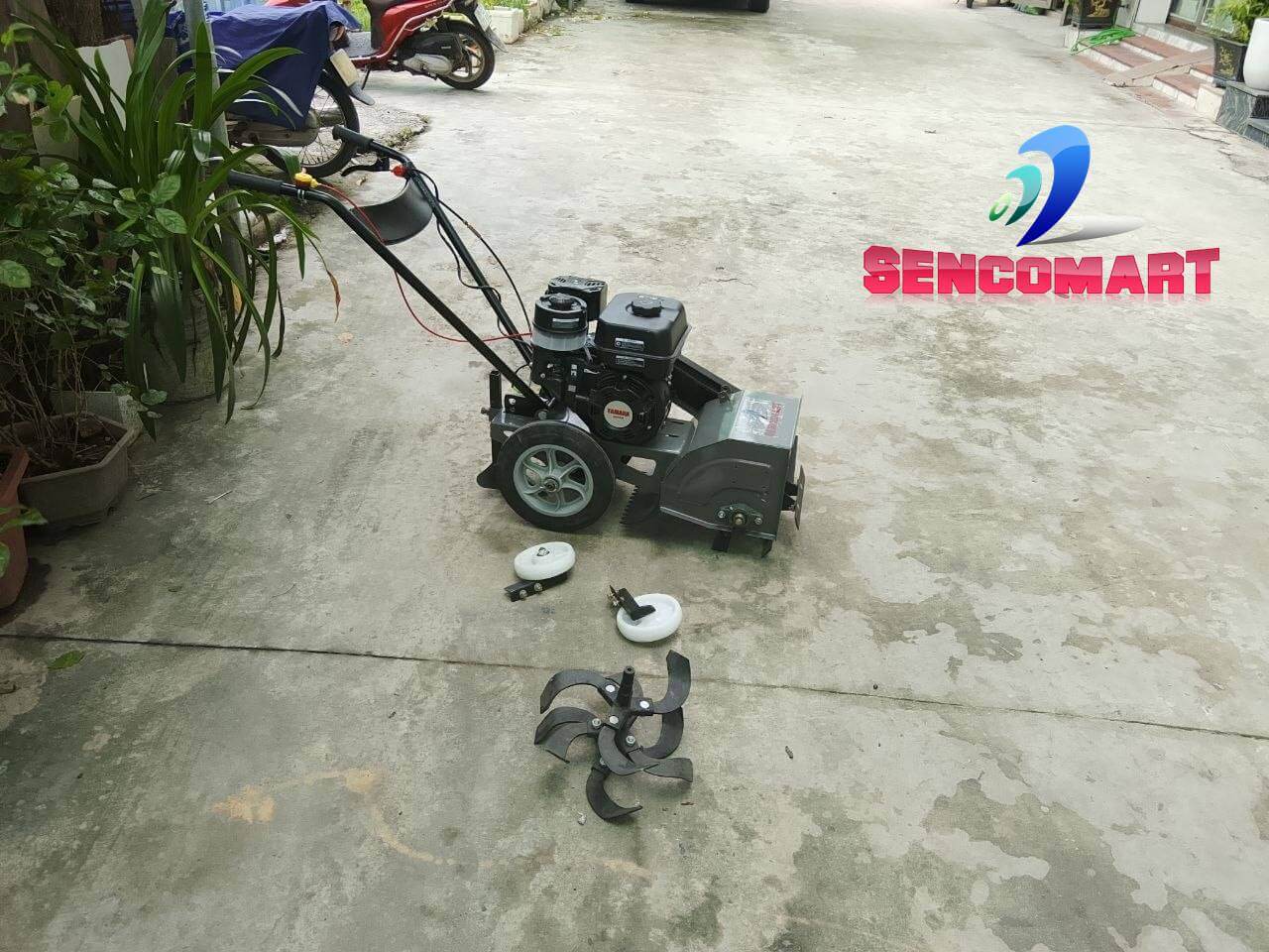 Máy Xạc Cỏ  – Máy Làm Luống, Vun Gốc Ngô Tiết Kiệm Công