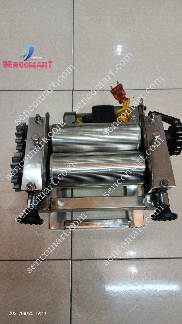 Máy Cán Mực Khô, Cán Cá Đuối Chạy Điện Lô Dài 17CM Hàng Cao Cấp