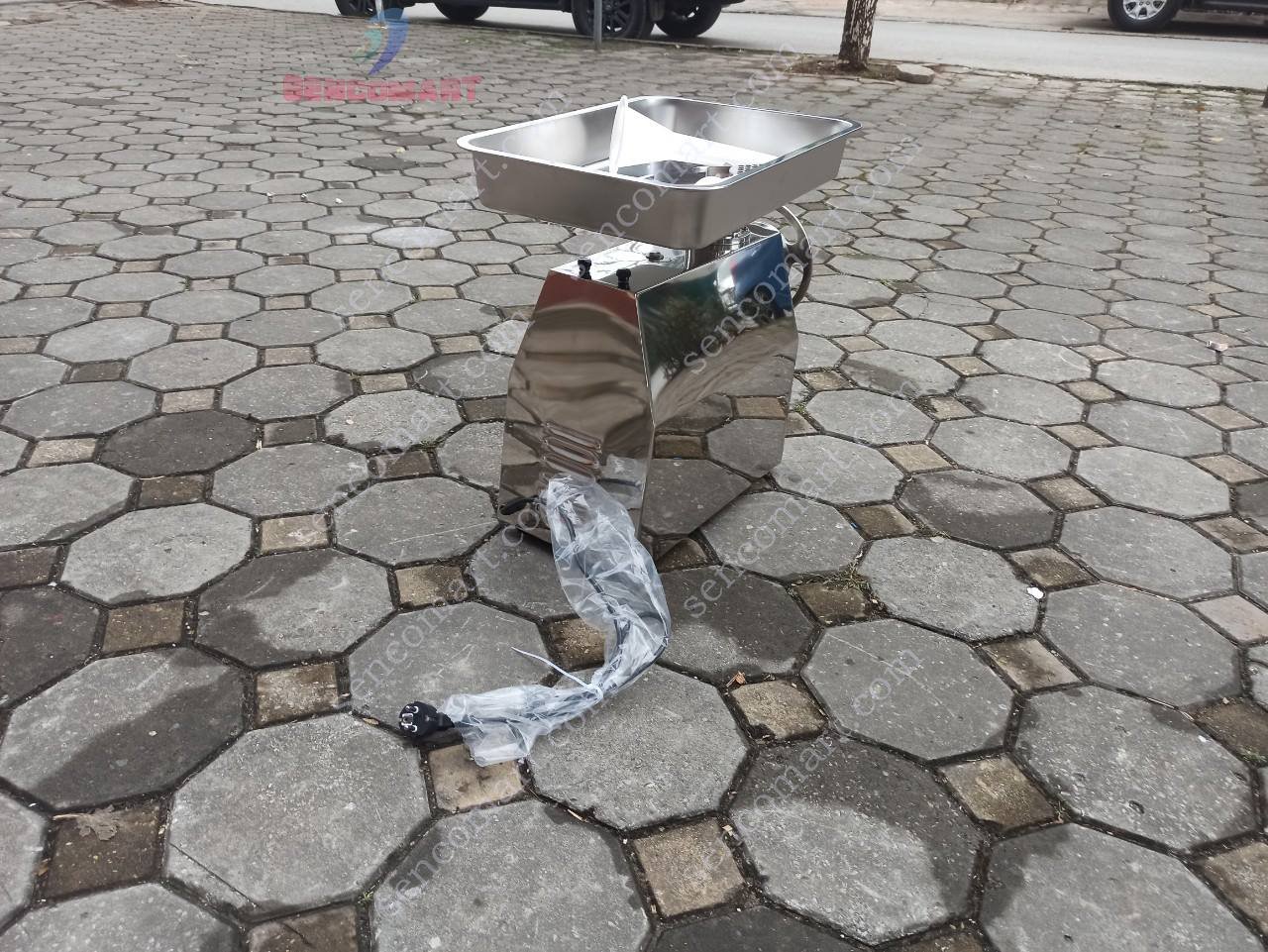 Máy xay thịt, cối đùn thịt inox 304 SC-22 lõi đồng