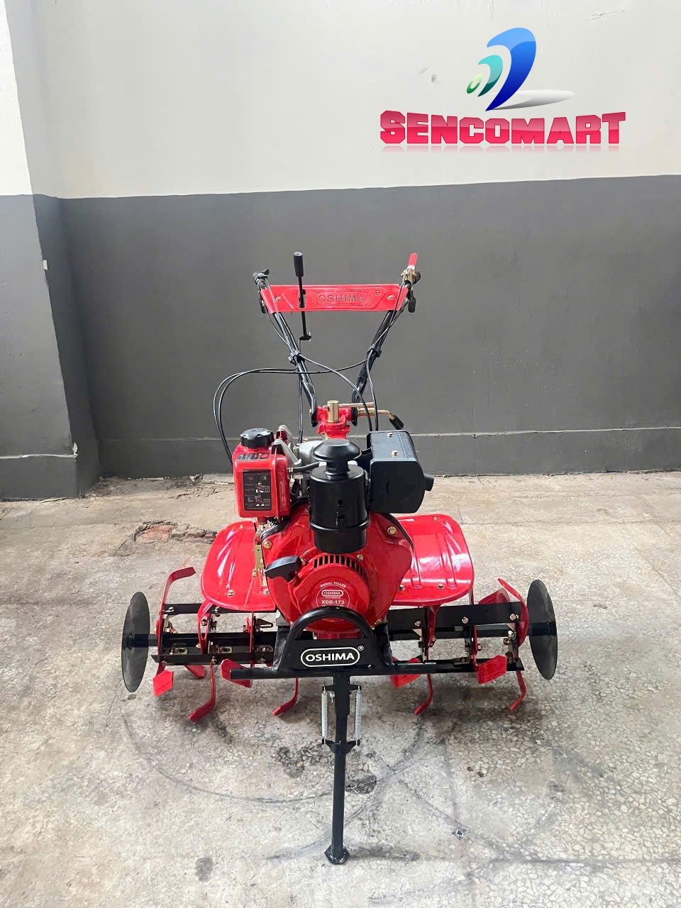 Máy xới đất chạy dầu 6.5HP Oshima XDD-173