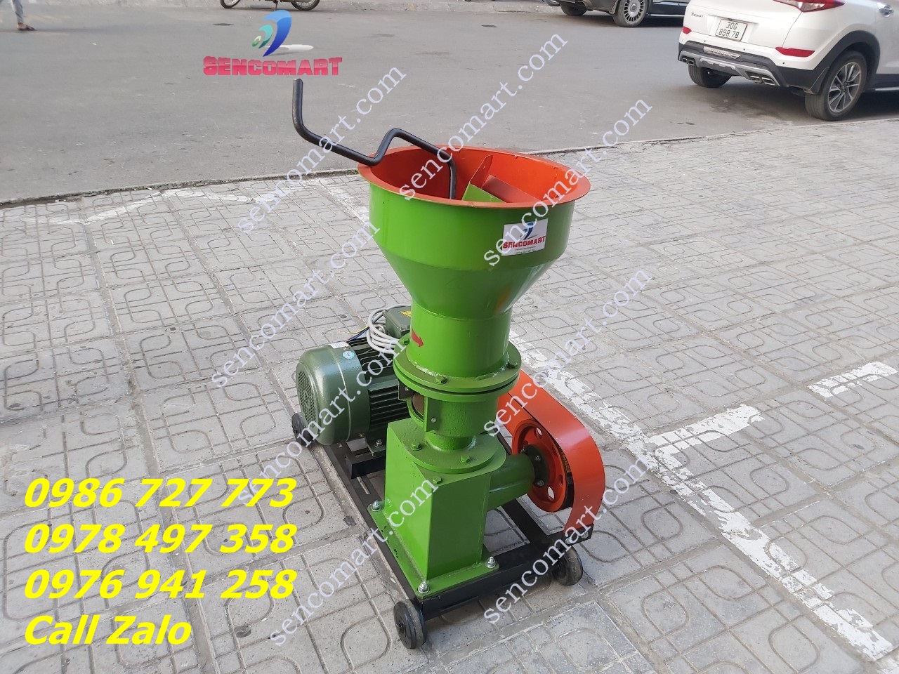 Máy ép cám viên SC200 PLUS, Máy làm cám viên S200