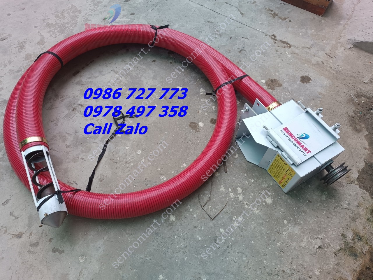 MÁY HÚT CÁC LOẠI HẠT, HÚT BỘT, HÚT TRẤU BẰNG LÒ XO 10M, 12M