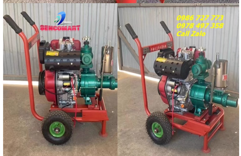 Bơm nước phòng cháy chữa cháy chạy dầu Booyoung 192F