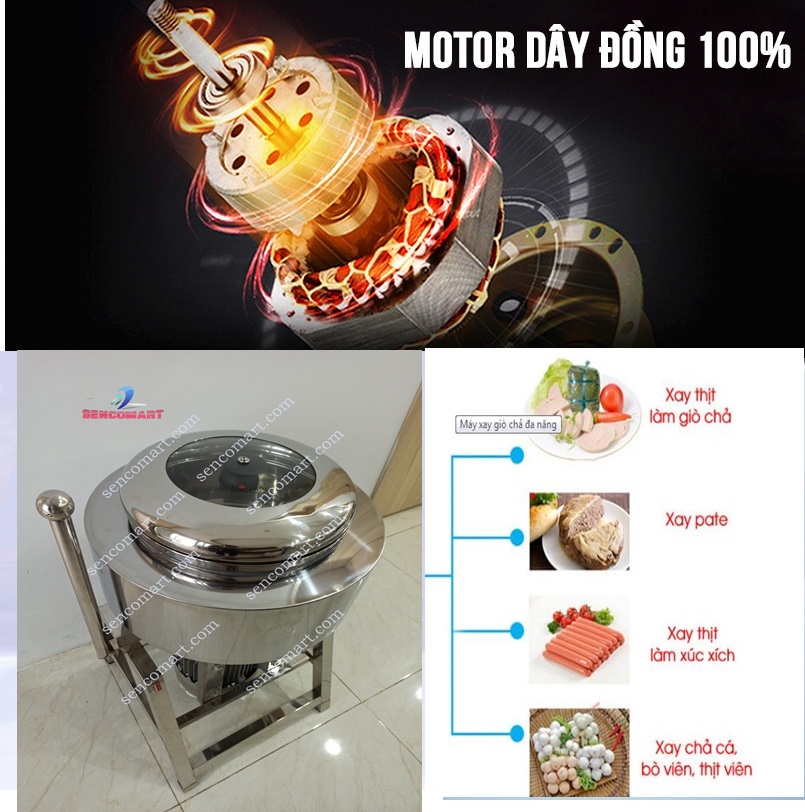 MÁY XAY GIÒ LỤA LOẠI 4KG HÀNG CAO CẤP