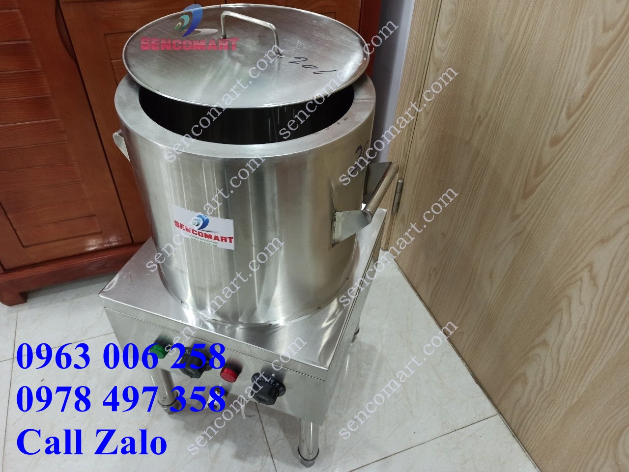Nồi Nhúng Phở 20L, Nồi Nấu Bánh Chưng 20L Tiết Kiệm Điện