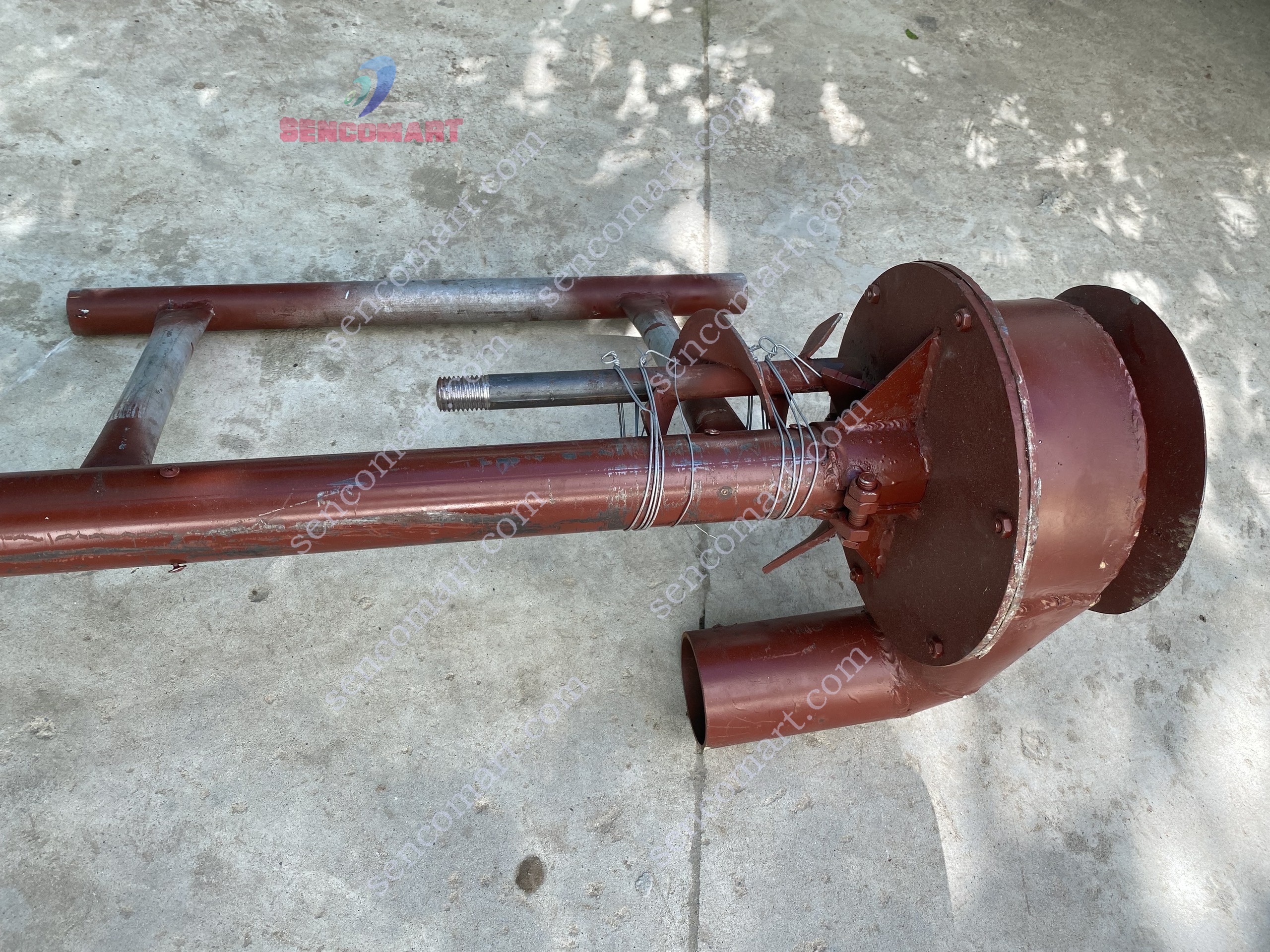 Máy hút bùn chịu lực điện 3 pha dài 2m5