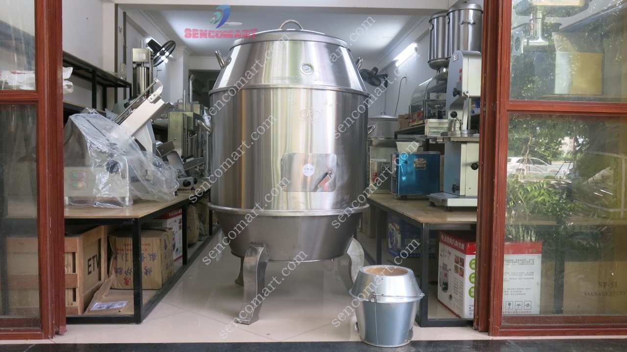 Lu Nướng Gà Vịt Bằng Than Dạng Chân Cong Phi 80 Hàng Cao Cấp