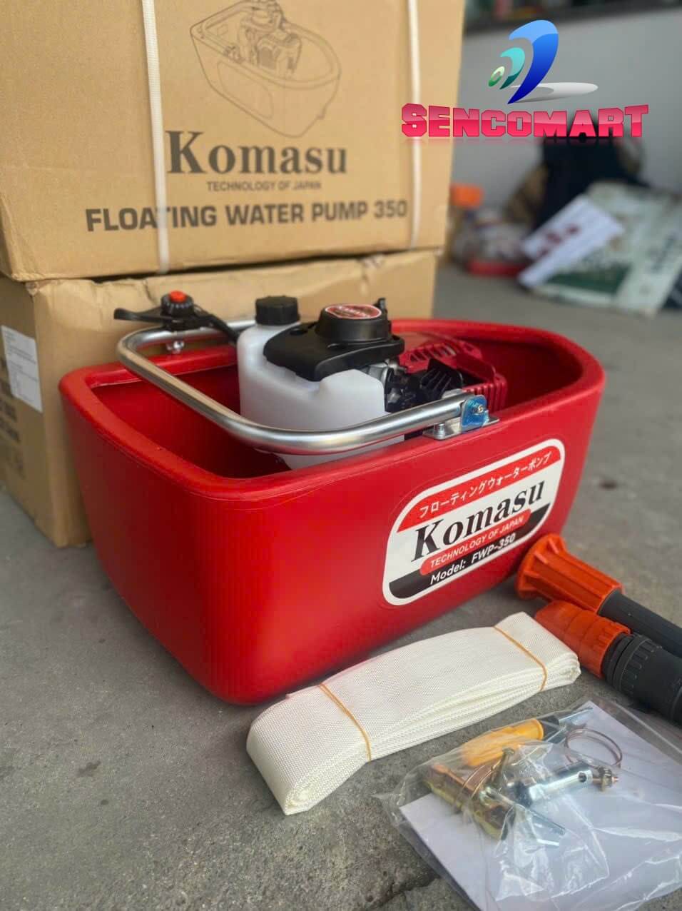 Máy Bơm Thuyền Động Cơ 4 Thì KOMASU 4T