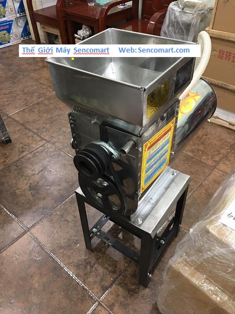 Máy xay vắt tinh bột nghệ liên hoàn inox Senco 200kg