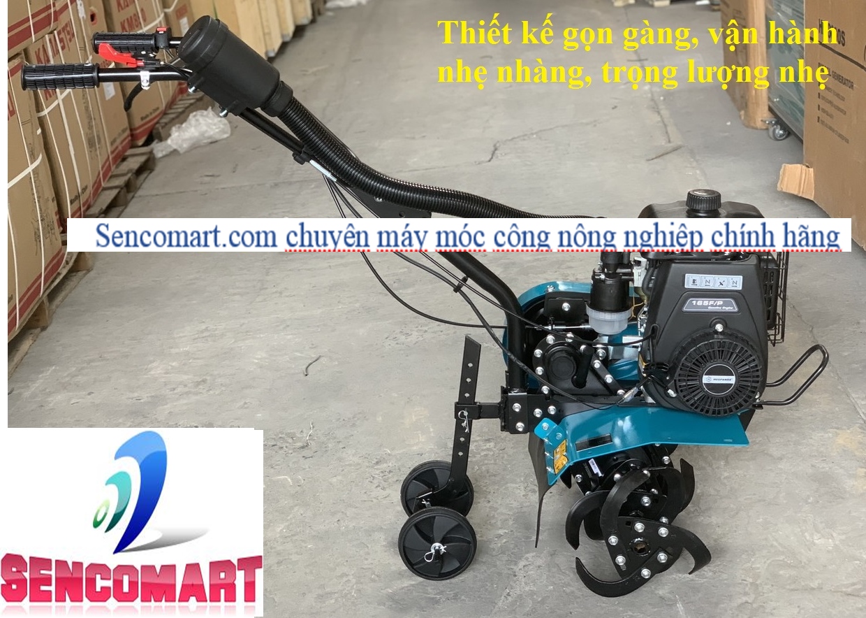 Máy xới đất Chính Hãng Huspanda HXD 550- Máy lên luống tạo rãnh chạy xăng 6,5HP Huspanda HXD550