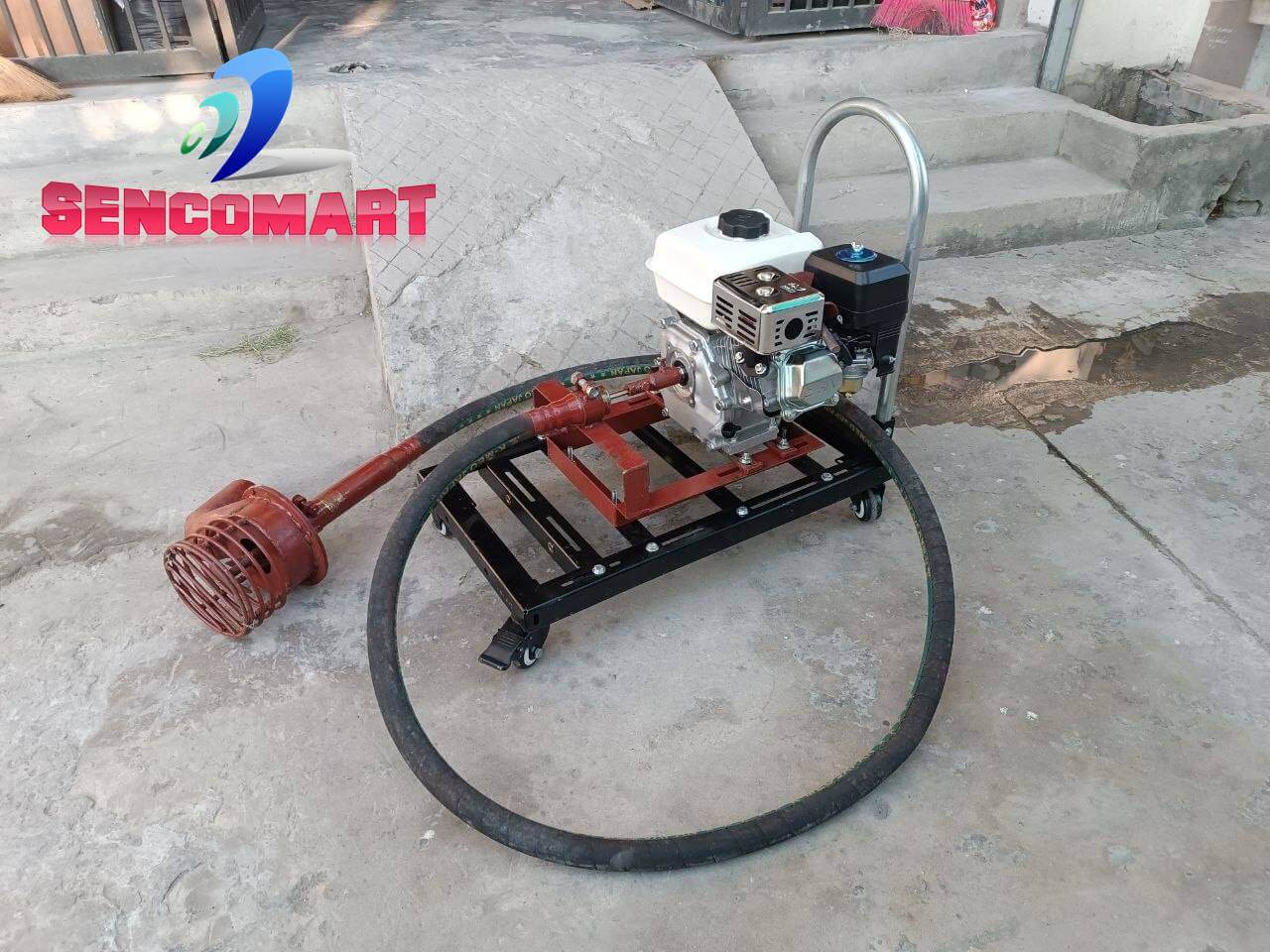 Máy Hút Phân Heo Chất Thải Động Cơ Xăng – Thiết Bị Hút Bùn Chuyên Dụng